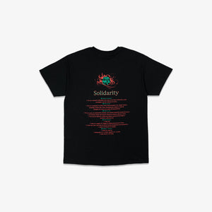 José Parlá for Wide Awakes “Black Lives Matter” Tee Shirt - Black