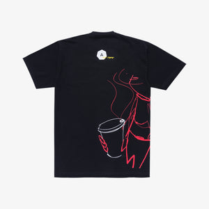 FL Alchemist Art Café Tee Shirt - Black Multi